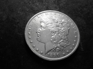 1890  Morgan Silver Dollar