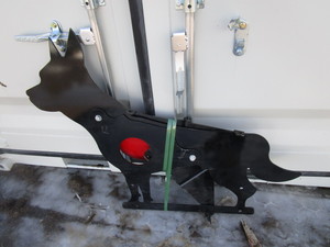 lot 86 image: Coyote Shooting Target