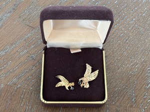 lot 8 image: Eagle Pendants with Rhinestones