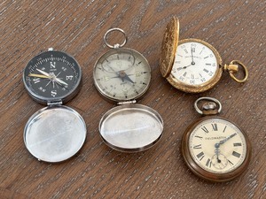 lot 21 image: Pocket Watch, Compass