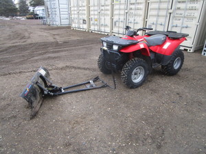 Kawasaki Prairie 400 ATV w/Snowplow