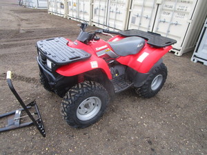 Kawasaki Prairie 400 ATV w/Snowplow