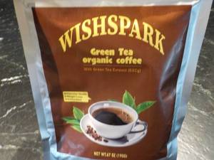 lot 1 image: Wishpark Green Tea Organic Coffee...