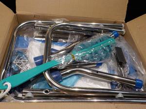 lot 7 image: Folding Shower Curtain Rod...