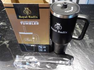 lot 11 image: Royal Radix Stainless Steel Tumbler...