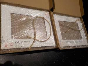 lot 15 image: 2 Our Wedding Day Frames...