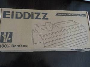 lot 40 image: Bamboo Sofa Armrest Tray...