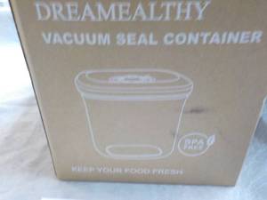 lot 62 image: Dreamealthy Vacuum Canister...