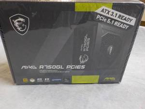 lot 63 image: A750GL PCIES 750 Wayy Power Supply...