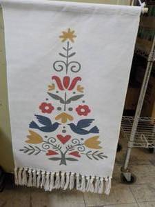 lot 72 image: Fabric Wall Hanging...