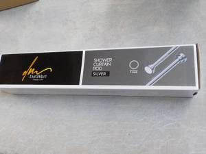 lot 75 image: Dura Mart Silver 1 Shower Curtain ...