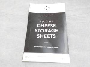 lot 80 image: 19 Reusalbe Cheese Storage Sheets...