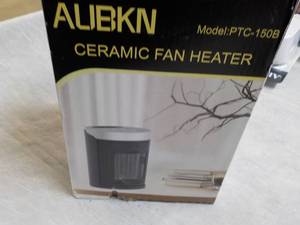 lot 93 image: Aubkin Ceramic Fan Heater...