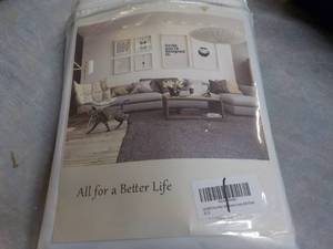 lot 102 image: 2 panels 42 x 84 Black Out Drapes...