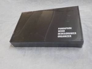 lot 115 image: Panda Park Wood Desk and Drawer Org...