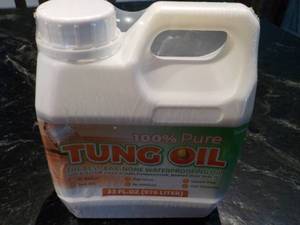 lot 147 image: 33 oz 100% Pure Tung Oil...