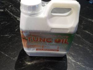 lot 148 image: 33 oz 100% Pure Tung Oil...