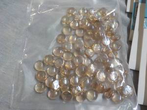 lot 167 image: 7 pkgs Colored Stones...