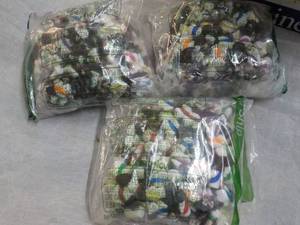 lot 174 image: 3 Bags Religious Minatures...