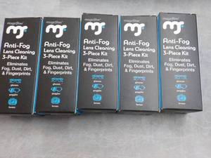 lot 198 image: 5 Anit-Fog Lens Cleaning 3 pc Kit...