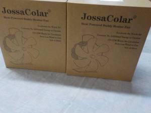 lot 214 image: 2 Jossa Colar Budddy Heater Fans...