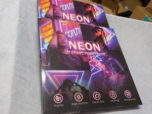 lot 236 image: 2 Neon LED Wall Dcor...