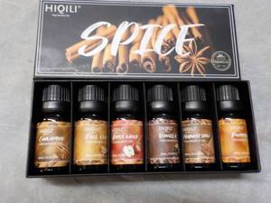 lot 244 image: Hioili Spice Fragrance Oils set of ...