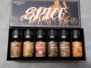 lot 246 image: Hioili Spice Fragrance Oils set of ...