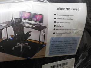lot 247 image: Office Chair Mat...