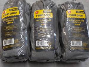 lot 250 image: 36 pair Firm Grip Polyurethane Coat...