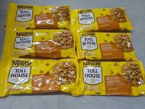lot 259 image: 6 bags Toll House Butterscotch 11 o...