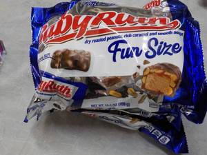 lot 290 image: 3 bags 10.2 oz each Baby Ruth Fun S...