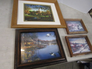 lot 15 image: Timm & Two Redlin Prints