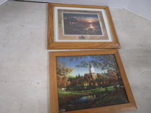 lot 17 image: Pair Redlin Prints
