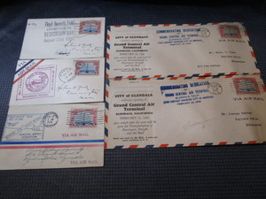 lot 30 image: 1st Day Cover Air Mail Letters 1930