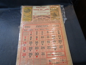 lot 53 image: 1912 Stark MN Calendar, Hals & Sons
