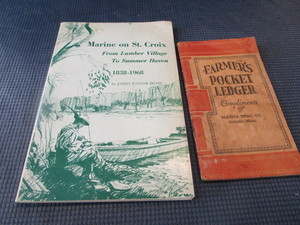 lot 77 image: Marine on St Croix by Dunn, Pocket Ledger Scandia, MN