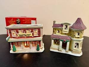lot 108 image: Its A Wonderful Life The Gower Drugstore & Soda Fountain and The Old Granville House (Target)