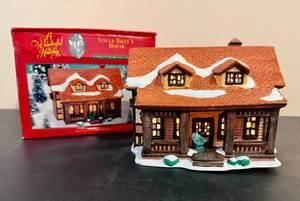 lot 110 image: Its A Wonderful Life Uncle Billys House (Target) A Wonderful Holiday Collection wOriginal Box