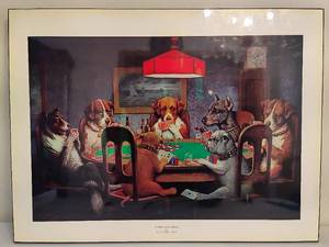 lot 62 image: A Friend in Need by C.M. Coolidge Framed Wall Art