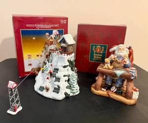 lot 136 image: Bavarian Heritage Collection Tailor of Treasures Santa & Sants Workbench Collection Ski Mountain