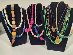 lot 202 image: Costume Necklace Lot