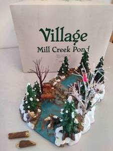 lot 251 image: Department 56 Mill Creek Pond