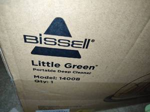 lot 309 image: Bissel Little Green Portable Deep Cleaner (Model #14008)