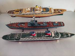 lot 299 image: Lot of Three Model Boats