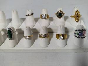Assorted Rings  Sterling, 14K EP, Avon & More