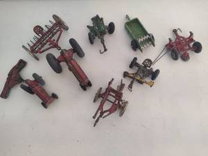 Vintage Metal Farm Toys