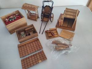 Vintage Japanese Doll House Furniture