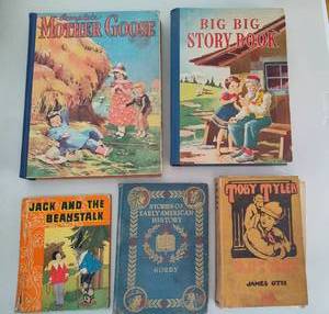 Assorted Vintage Hard Cover Childrens Books