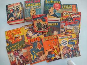 Vintage Small Comics & Assorted Books